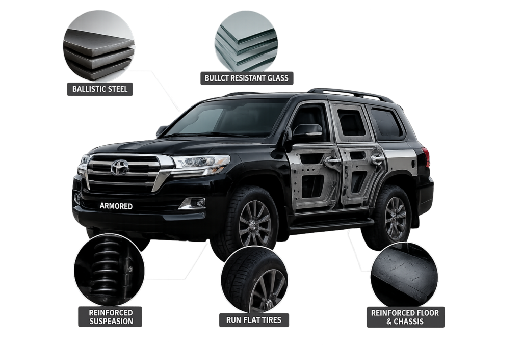 civilian armored vehicles
